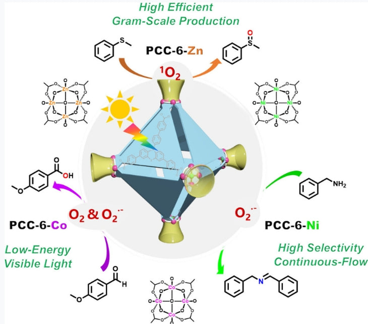 PCC-6-M: Regulating ROS Pathways for Advanced Photocatalytic Oxidation by Prof. Yu Fang's Group