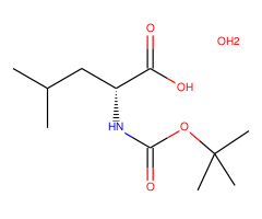 Boc-D-Leu-OH monohydrate, 98%