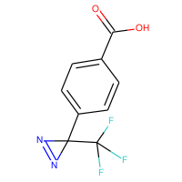4-(1-Azi-2,2,2-trifluoroethyl)benzoic acid