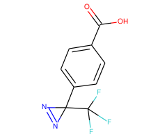 4-(1-Azi-2,2,2-trifluoroethyl)benzoic acid