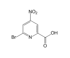 6-Bromo-4-nitropyridine-2-carboxylic acid, 98%