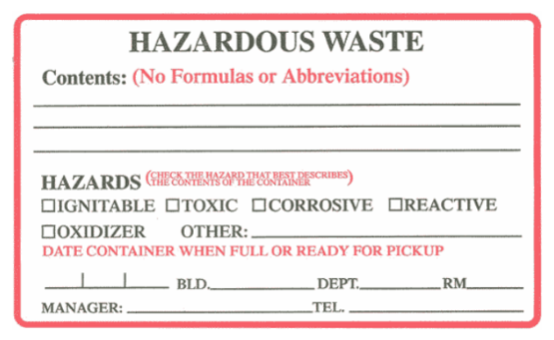 Chemical Spill Cleanup Procedures