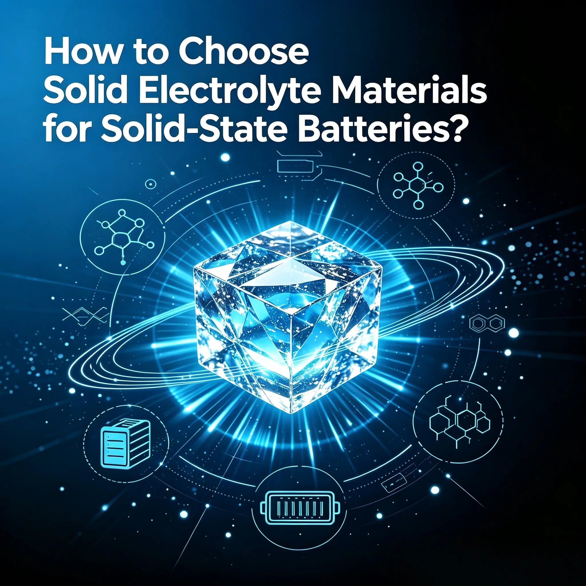 How to Choose Solid Electrolyte Materials for Solid-State Batteries?