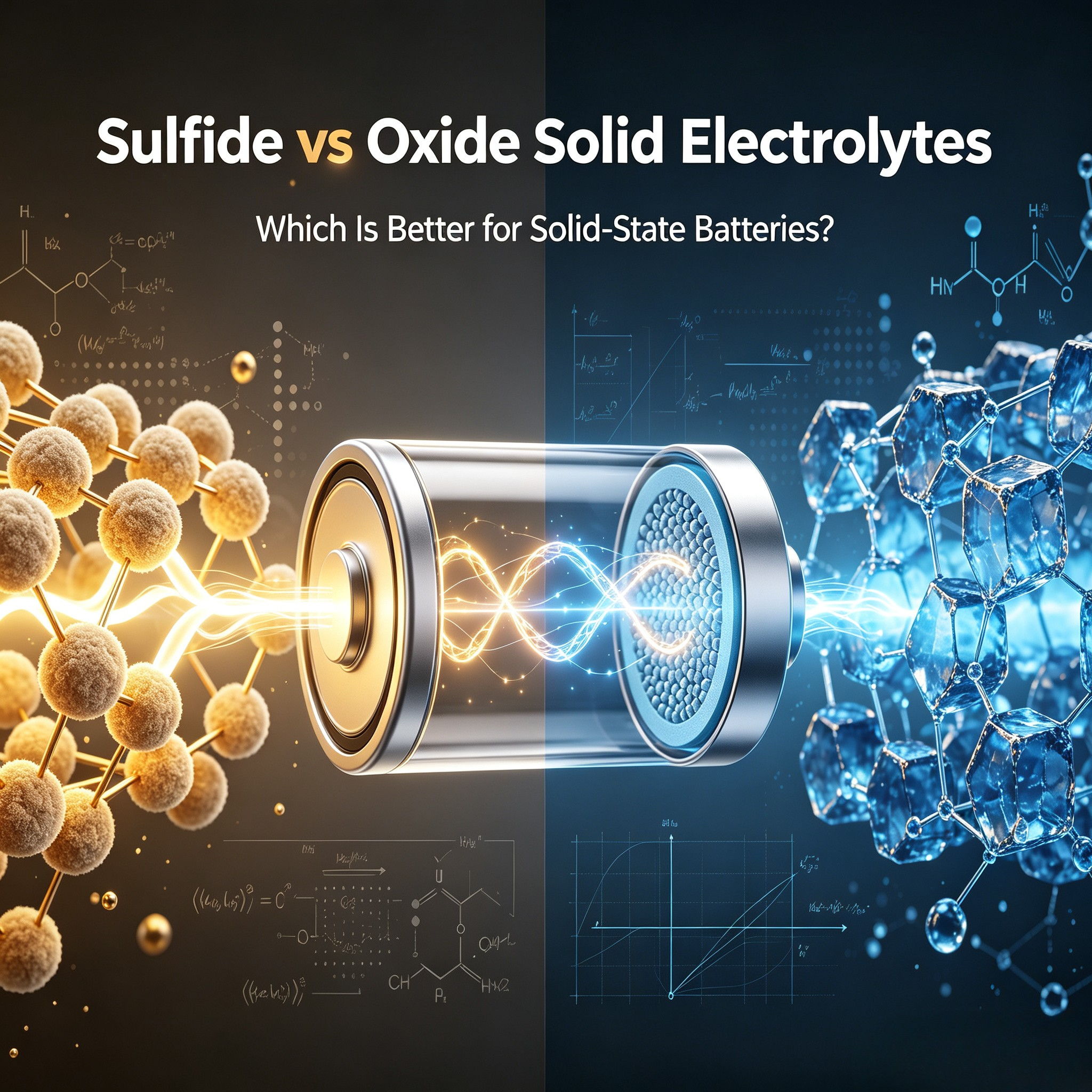 Sulfide vs Oxide Solid Electrolytes: Which Is Better for Solid-State Batteries?