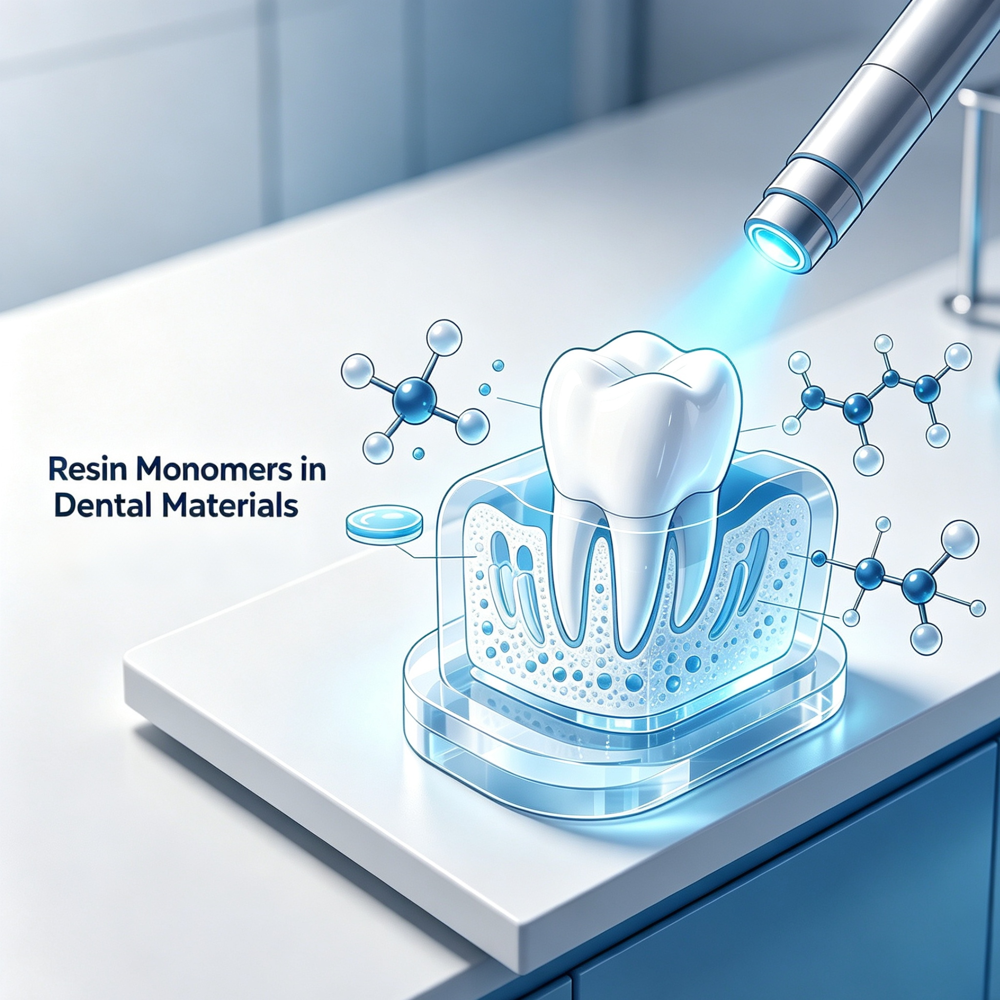The Role of Resin Monomers in Dental Materials