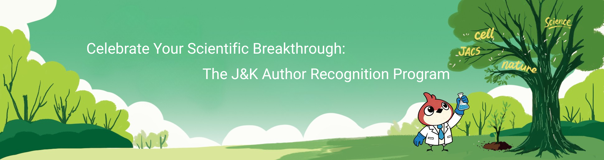 Celebrate Your Scientific Breakthrough: The J&K Author Recognition Program