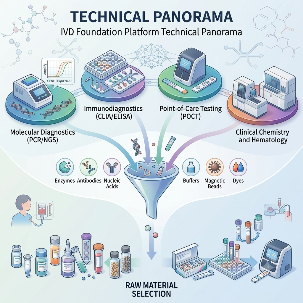 Clinical Chemistry Raw Material One-Stop Solution: Technology Panorama and Raw Material Selection for the Core IVD Foundation Platform