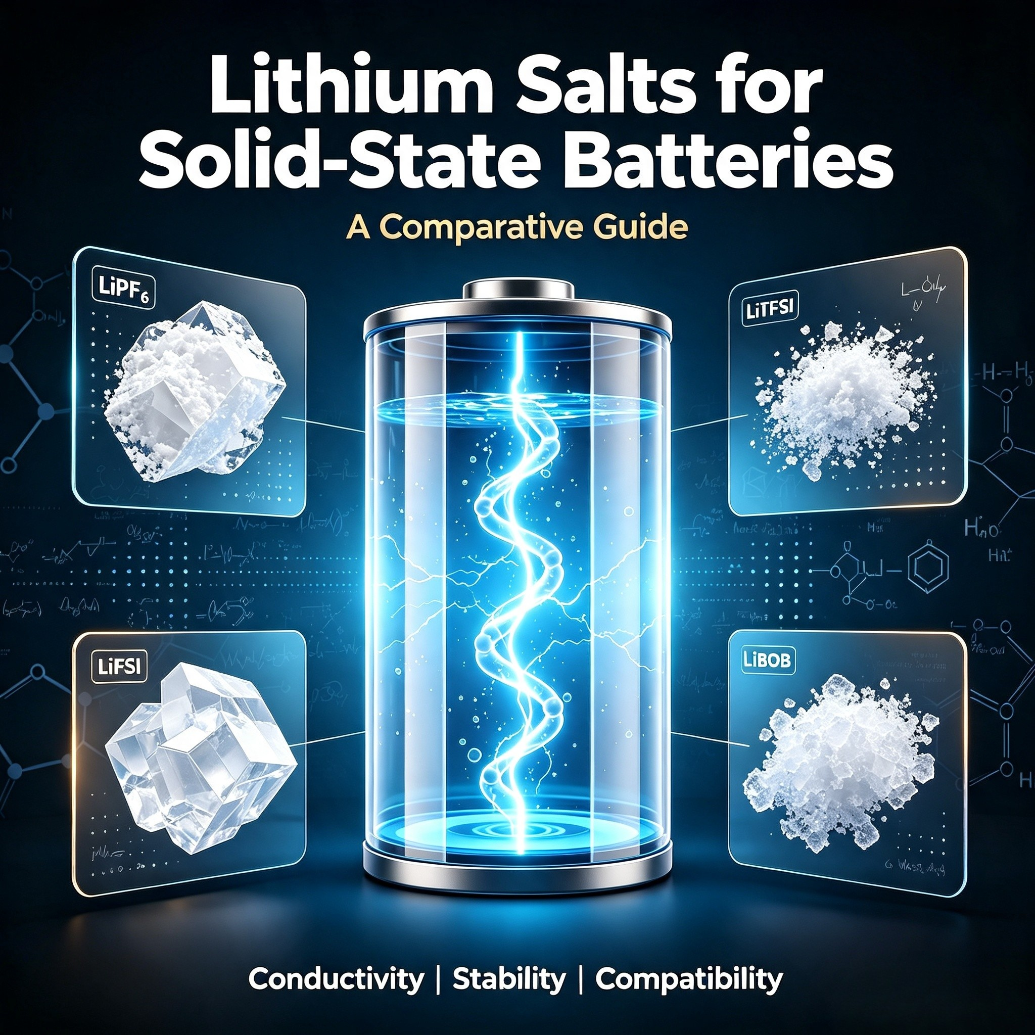 Lithium Salts for Solid-State Batteries: A Comparative Guide
