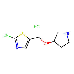 (R)-2-Chloro-5-((pyrrolidin-3-yloxy)methyl)thiazole hydrochloride|CS-0708826|1314354-99-8