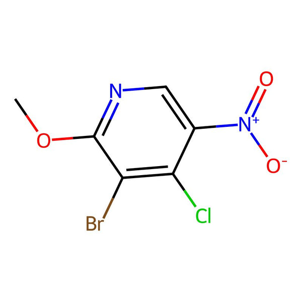 3-Bromo-4-chloro-2-methoxy-5-nitropyridine|CS-0997214|1824617-42-6