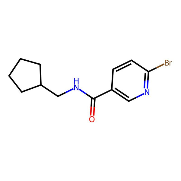 6-Bromo-N-cyclopentylmethyl-nicotinamide, 95%|07-0281|1512355-91-7