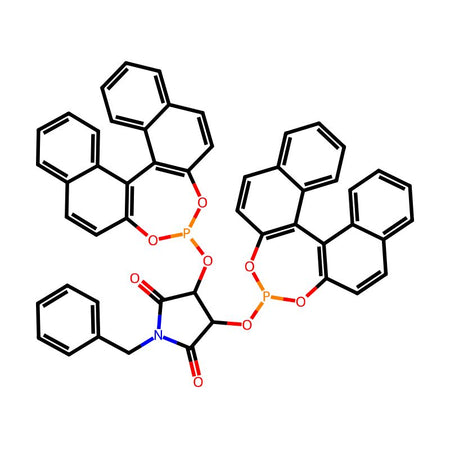 1-N-Benzylpyrrolidine-3,4-bis[(R)-1,1'-binaphthyl-2,2'-diyl]phosphite-L-tartaric acid|1810984|1417651-65-0
