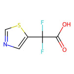 2,2-Difluoro-2-(thiazol-5-yl)acetic acid|CS-0527668|2007426-87-9