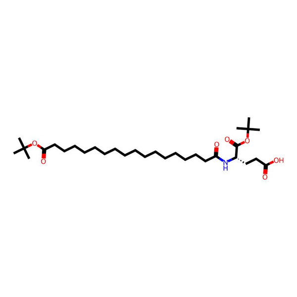 (S)-5-(tert-Butoxy)-4-(18-(tert-butoxy)-18-oxooctadecanamido)-5-oxopentanoic acid|CS-0142642|1188328-39-3