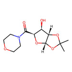 ((3AS,5R,6S,6aS)-6-hydroxy-2,2-dimethyltetrahydrofuro[2,3-d][1,3]dioxol-5-yl)(morpholino)methanone|CS-M2126|1103738-19-7