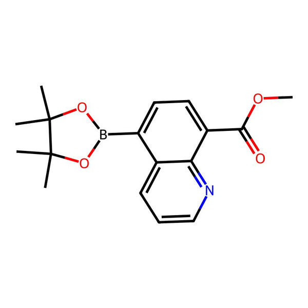 Methyl 5-(4,4,5,5-tetramethyl-1,3,2-dioxaborolan-2-yl)quinoline-8-carboxylate|CS-W023092|1627722-90-0