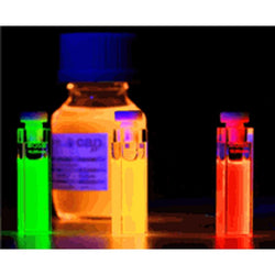 Cadmium selenide/cadmium sulfide StremDots? quantum rod kit (CdSe/CdS elongated core/shell), 5 mg/ml in hexanes, 560nm, 590nm, 620nm peak emissions|96-0813|1306-24-7