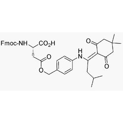 Fmoc-L-aspartic acid b-4-[N-{1-(4,4-dimethyl-2,6-dioxocyclohexylidene)-3-methylbutyl}amino]benzyl es|03695|269066-08-2