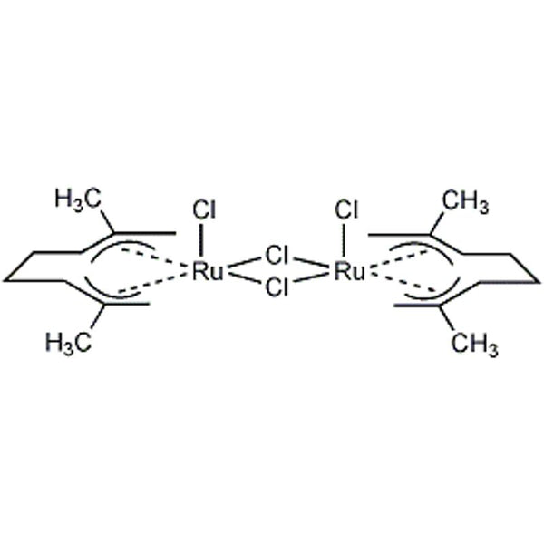 Dichlorobis(mu-chloro)bis[(1,2,3,6,7,8-η;)-2,7-dimethyl-2,6-octadien-1,8-diyl]diruthenium(IV), 99%|44-0203|34801-97-3
