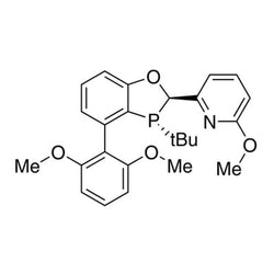 2-((2R,3R)-3-(tert-Butyl)-4-(2,6-dimethoxyphenyl)-2,3-dihydrobenzo[d][1,3]oxaphosphol-2-yl)-6-methoxypyridine, 97% (>99% ee)|15-6862