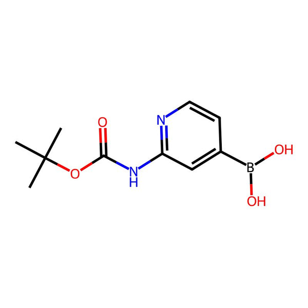 (2-((Tert-butoxycarbonyl)amino)pyridin-4-yl)boronic acid|CS-0573703|903513-59-7