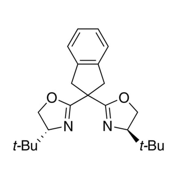 (4R,4'R)-2,2'-(1,3-Dihydro-2H-inden-2-ylidene)bis[4,5-dihydro-4-tert-butyloxazole], 98%, (99% ee)|07-1082