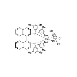 Chloro{(R)-(+)-2,2'-bis[di(3,5-xylyl)phosphino]-1,1'-binaphthyl}(p-cymene)ruthenium(II) chloride [RuCl(p-cymene)((R)-xylbinap}]Cl|44-0092|944451-24-5