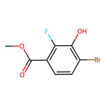 Methyl 4-bromo-2-fluoro-3-hydroxybenzoate|CS-0655159|1807041-95-7