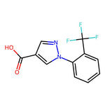 1-(2-(Trifluoromethyl)phenyl)-1H-pyrazole-4-carboxylic acid|CS-0186213|1260855-51-3