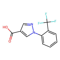 1-(2-(Trifluoromethyl)phenyl)-1H-pyrazole-4-carboxylic acid|CS-0186213|1260855-51-3