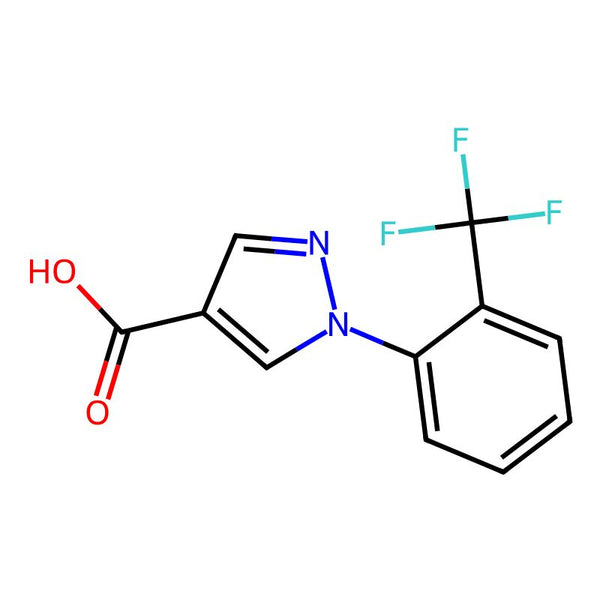 1-(2-(Trifluoromethyl)phenyl)-1H-pyrazole-4-carboxylic acid|CS-0186213|1260855-51-3