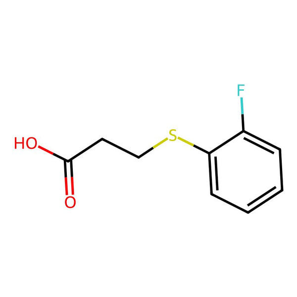 3-[(2-fluorophenyl)sulfanyl]propanoic acid|CS-0235089|21243-09-4
