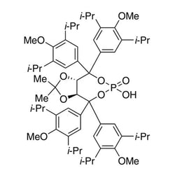 (3aS,8aS)-Tetrahydro-6-hydroxy-2,2-dimethyl-4,4,8,8-tetrakis(3,5-diisopropyl-4-methoxyphenyl)-6-oxide-[1,3]dioxolo[4,5-e][1,3,2]dioxaphosphepine, 98%|15-8613