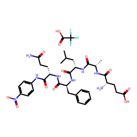 H-Glu-Ala-Leu-Phe-Gln-pNA trifluoroacetate salt|CPTD786256|198551-00-7