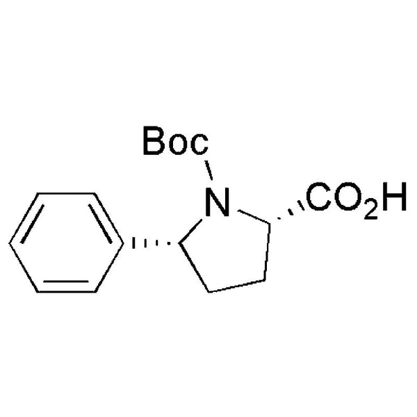 Boc-(2S,5R)-5-phenylpyrrolidine-2-carboxylic acid|07343|221352-49-4