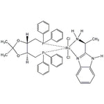 Dichloro[(4S,5S)-(+)-4,5-bis(diphenylphosphinomethyl)-2,2-dimethyl-1,3-dioxolane][(S)-(-)-2-(α;-methylmethanamine)-1H-benzimidazole]ruthenium(II), min. 98%|44-0955|1280730-21-3