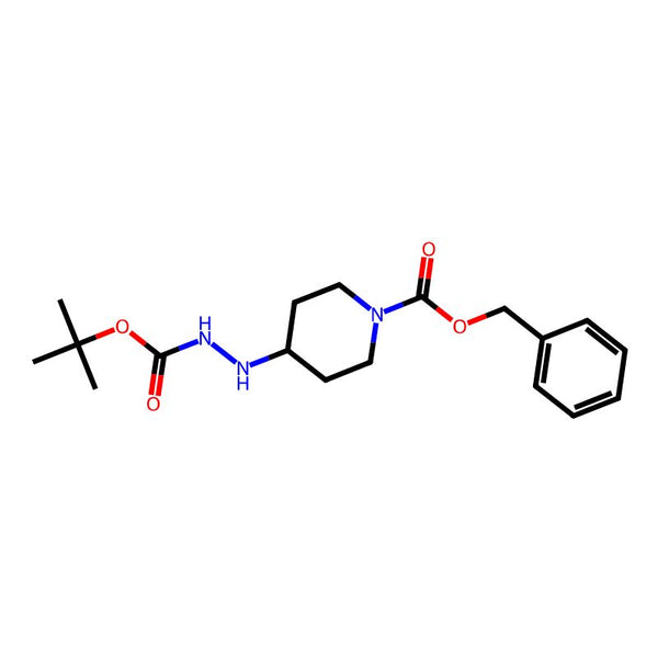 Benzyl 4-({[(tert-butoxy)carbonyl]amino}amino)piperidine-1-carboxylate|CS-0049832|280111-50-4