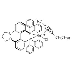 Chloro{(R)-(-)-1,13-bis(diphenylphosphino)-7,8-dihydro-6H-dibenzo[f,h][1,5]dioxonin}(p-cymene)ruthenium(II) chloride (R)-C3-TUNEPHOS-Ru|44-0109
