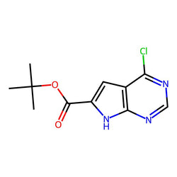 tert-Butyl 4-chloro-7H-pyrrolo[2,3-d]pyrimidine-6-carboxylate|CS-0198024|1351094-00-2