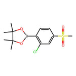 2-(2-Chloro-4-(methylsulfonyl)phenyl)-4,4,5,5-tetramethyl-1,3,2-dioxaborolane|CS-0647507|2377012-74-1