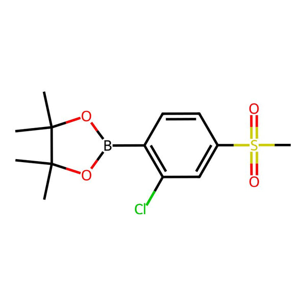 2-(2-Chloro-4-(methylsulfonyl)phenyl)-4,4,5,5-tetramethyl-1,3,2-dioxaborolane|CS-0647507|2377012-74-1