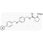 Fmoc-L-proline 4-alkoxybenzyl alcohol resin|02829