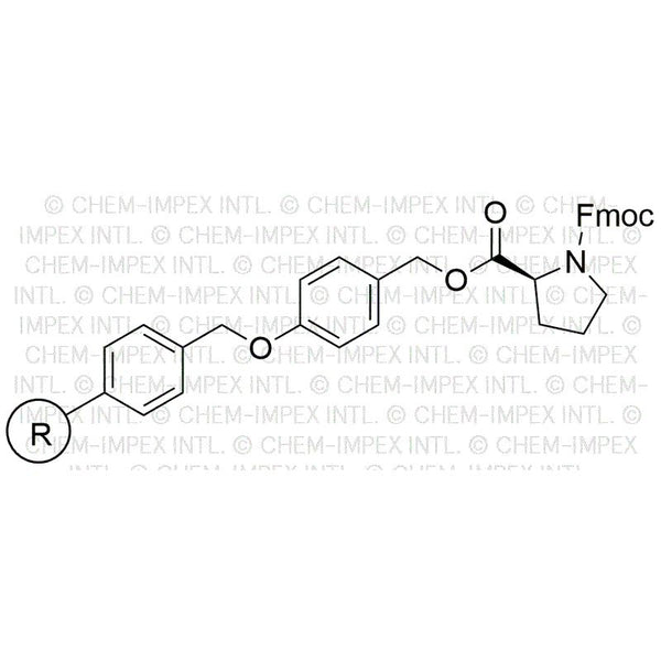 Fmoc-L-proline 4-alkoxybenzyl alcohol resin|02829