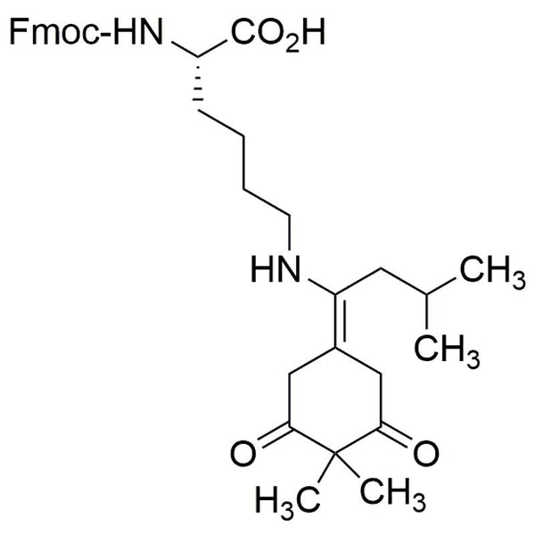 Na-Fmoc-Ne-1-(4,4-dimethyl-2,6-dioxocyclohex-1-ylidene)-3-methylbutyl-L-lysine|07109|204777-78-6
