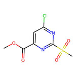 Methyl 6-chloro-2-(methylsulfonyl)pyrimidine-4-carboxylate|CS-0150825|25742-28-3