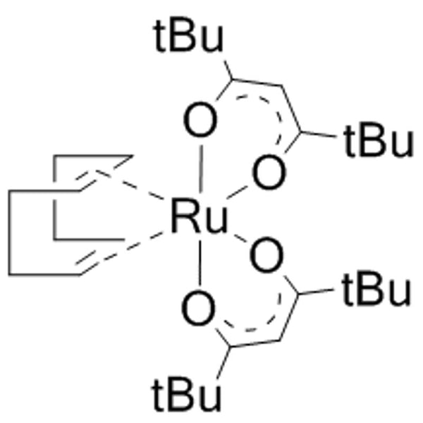 Bis(2,2,6,6-tetramethyl-3,5-heptanedionato)(1,5-cyclooctadiene)ruthenium(II), 99% (99.9%-Ru)|44-0060|329735-79-7