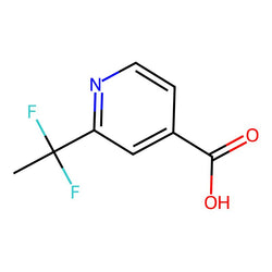 2-(1,1-Difluoroethyl)-4-pyridinecarboxylic acid|CS-0649671|1021535-48-7