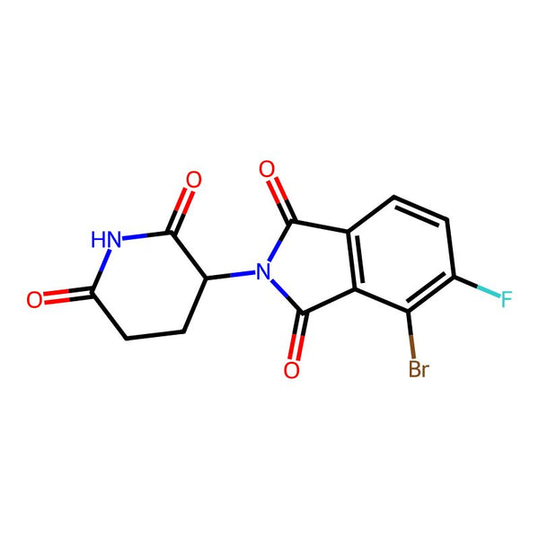 4-Bromo-2-(2,6-dioxopiperidin-3-yl)-5-fluoroisoindoline-1,3-dione|CS-0626215|2851889-86-4