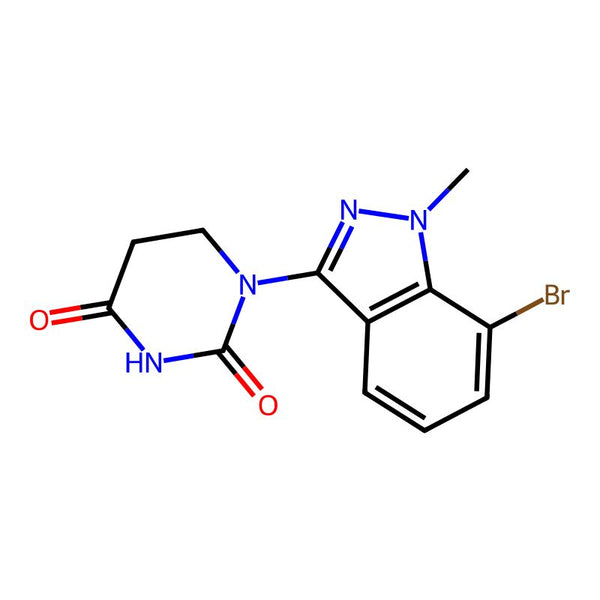 1-(7-Bromo-1-methyl-1H-indazol-3-yl)dihydropyrimidine-2,4(1H,3H)-dione|CS-0903604|2810876-98-1
