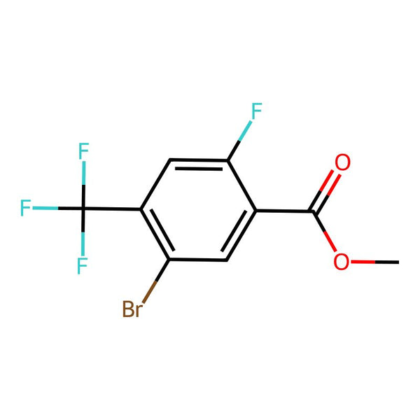 Methyl 5-bromo-2-fluoro-4-(trifluoromethyl)benzoate|CS-0343640|2007915-72-0